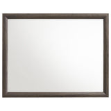 Farre Dresser Mirror Dark Brown
