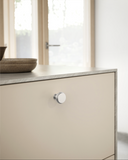 DESIGN2281 Champagne Bronze Cabinet Knobs | 1.3" Round Zinc Drawer & Kitchen Handles