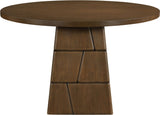 Tavio - 48" Oak Veneer And Solid Wood Dining Table