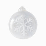 Tree and Snowflake Ornament Ice Molds - Set of 2