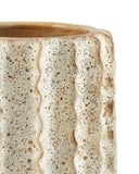 Sunken Boat Medium White Vase