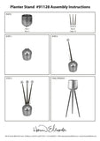 Finn Tripod Planter- Small