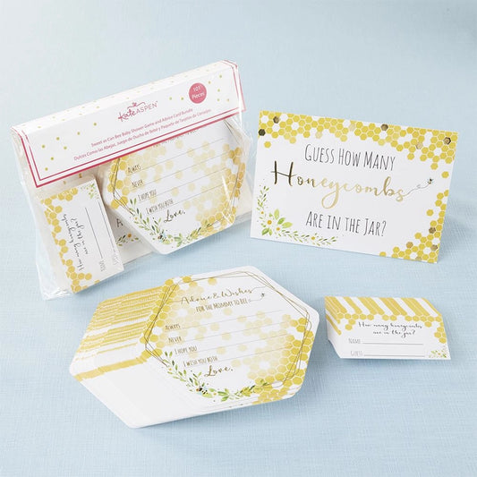 Sweet As Can Bee Advice Card & Baby Shower Game (Set of 50)
