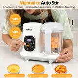 Baby Food Maker, All-in-One Baby Food Processor, White