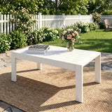 Aluminum Outdoor Furniture Patio Coffee Table