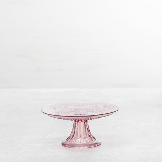 Jupiter Pink Mini Cake and Cupcake Stand 8.5"