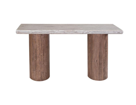 Sahara Organic Modern Sofa Table - Sustainable Mango Wood