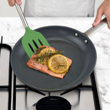 Silicone and Stainless Steel Slotted Turner