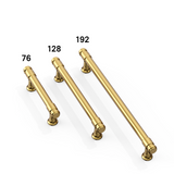 DESIGN2306 Honey Bronze Cabinet Pulls – Industrial-Modern, Ergonomic & Heavy Duty for Light Luxury Kitchen