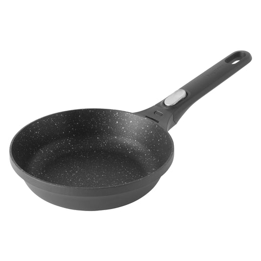 BergHOFF GEM 8" Non-stick Fry Pan, Detachable Handle, Black