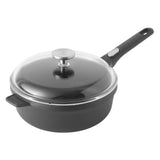 BergHOFF GEM 10" Non-stick Covered Saute Pan 3.4Qt., Black