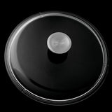 BergHOFF GEM 11" Non-stick Saute Pan 4.6Qt., Detachable Handle, Black, Glass Lid
