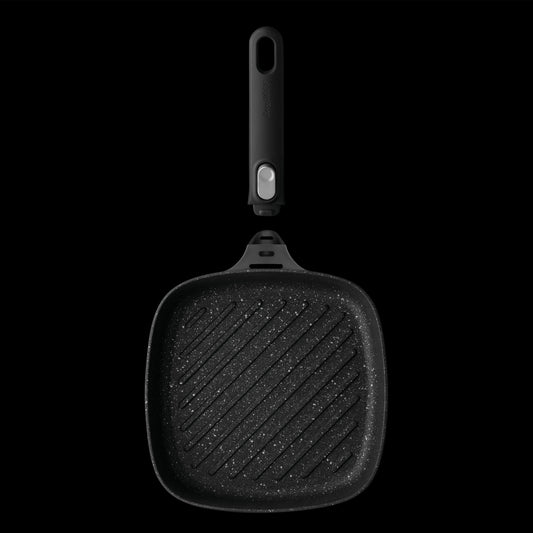 BergHOFF GEM 10" Non-Stick Grill Pan, Black