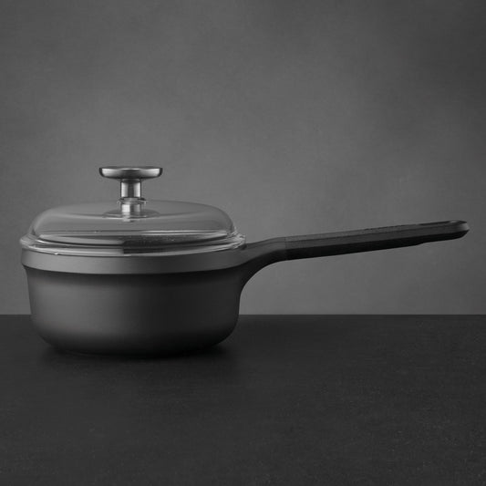 BergHOFF GEM Cast Aluminum 7" Non-stick Covered Sauce Pan 1.9Qt.