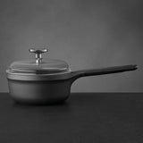 BergHOFF GEM Cast Aluminum 7" Non-stick Covered Sauce Pan 1.9Qt.