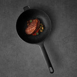 BergHOFF GEM 10" Non-stick Stir Fry Pan 3Qt., Black