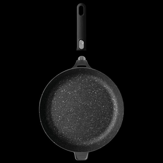 BergHOFF GEM 12.5" Non-stick Fry Pan, Detachable Handle, Black