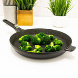 BergHOFF GEM 12.5" Non-stick Fry Pan, Detachable Handle, Black