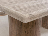 Sahara Organic Modern Sofa Table - Sustainable Mango Wood