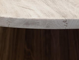 Sahara Round Dining Table | Organic Modern Mango Wood