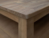 Deluxe Natural Parota Cocktail Table - Elegant Living Room Furniture