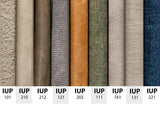 Lotus Armchair - Wooden Frame & Metal Base Comfort Chair