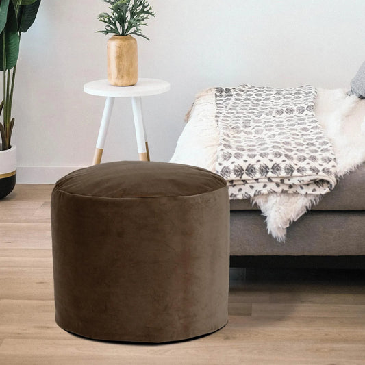 Tall Pouf Bella Chocolate