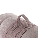 Light Weight Foldable Lounge Floor Pillow Cushion, Blush