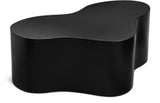 Tevere Coffee Table - Modern Matte Metal Design with Unique Shape for Stylish Gatherings and Leisure