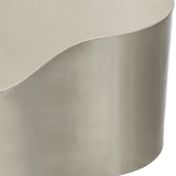 Tevere Coffee Table - Modern Matte Metal Design with Unique Shape for Stylish Gatherings and Leisure