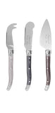 French Home 3 Piece Laguiole Cheese Knives - Warm Spice
