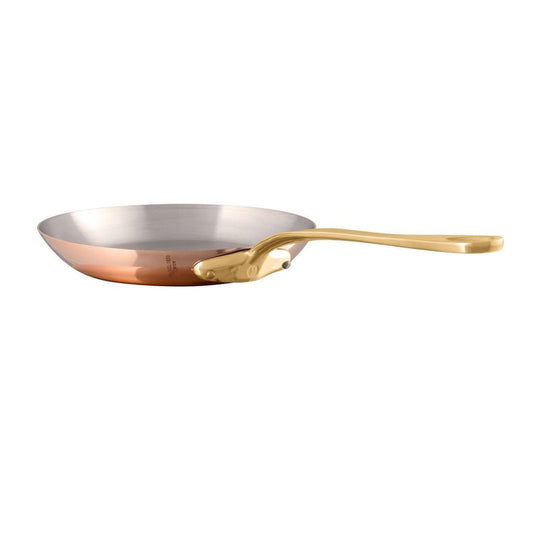 Mauviel M'Heritage M'200 B Copper Frying Pan With Brass Handle
