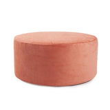 Universal Round Ottoman Cover- Pana Terra