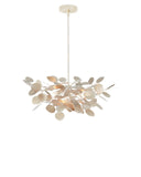 Lunaria Small Silver Chandelier