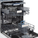 24" Dishwasher with White Matt panel, Stainless Tub, DWV-WM-24