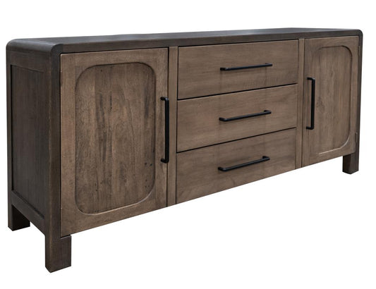 3 Drawer 2 Door Console | Mango Wood Tamesis Collection