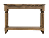 Handcrafted Tiffany Sofa Table - Solid Pine Wood with Hand-Turned Legs