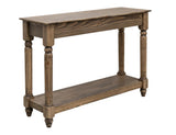 Handcrafted Tiffany Sofa Table - Solid Pine Wood with Hand-Turned Legs