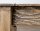 Handcrafted Tiffany Sofa Table | Solid Pine Wood with Turned Legs