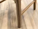 Xel Ha Wooden Chair - Sustainable Mango Wood with Faux Leather