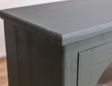 4 Glass Doors Console | Mid-Century Modern Genova Wood Console