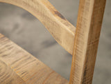 Marquez Wooden Chair - Farmhouse Style Ladder Back Pine