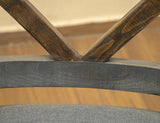 Loft Brown 24" Barstool - Pine Wood with Backrest