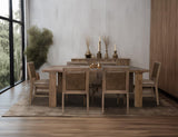 Handcrafted Mango Wood Table - Mesquite Collection Statement Piece