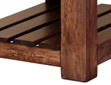 4 Drawer Cocktail Table | Parota Wood with Metal Details