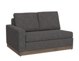 Georgia Wooden Frame Sectional Loveseat | Comfortable Family Seating