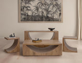 Wooden Cocktail Table - Mango Wood Mezquite Collection
