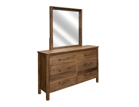 6 Drawer Dresser - Mango Wood Olimpia Collection