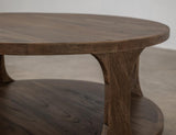 1 Shelf Sofa Table | Handcrafted Mango & Teak Wood