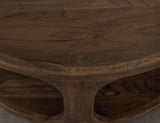 1 Shelf End Table - Handcrafted Mango & Teak Wood Balam